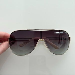 Armani Exchange sunglasses purple hue lenses
